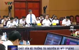 Chất vấn Bộ trưởng Tài nguyên và Môi trường 